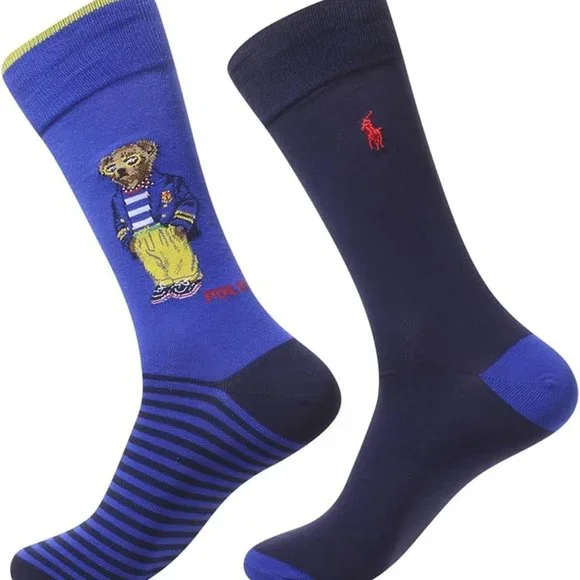 ralph lauren dress socks Ski Polo Bear Trouser | Socks offering classic American designs Supersoft Dress Sock 3-Pack